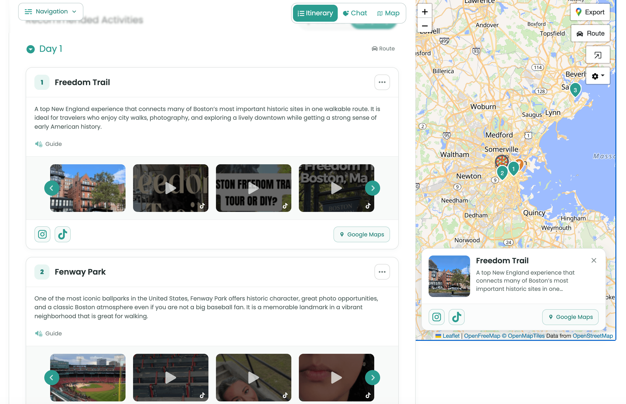 Место в маршруте Let's Trip с фотографиями, аудиогидом и инструментами редактирования